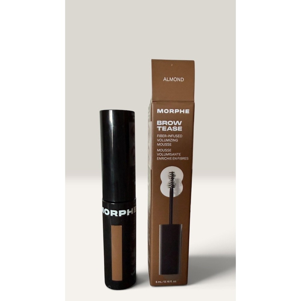 Morphe Brow Tease Fiber Volumizing Mousse - ALOMND 0.16 FL OZ New With Box